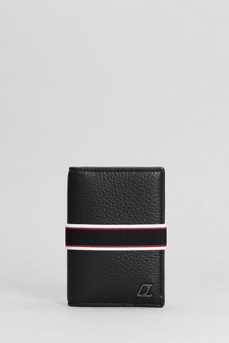 Fav Wallet In Black Leather - Christian Louboutin - Modalova