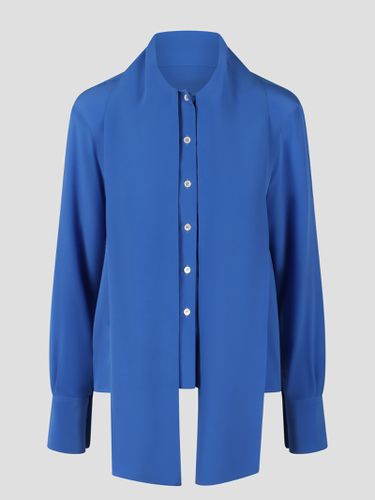 Silk Crepe De Chine Pussybow Shirt - Stella McCartney - Modalova