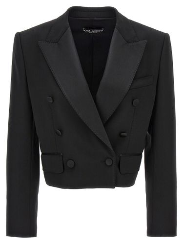 Dolce & Gabbana tuxedo Short Blazer - Dolce & Gabbana - Modalova