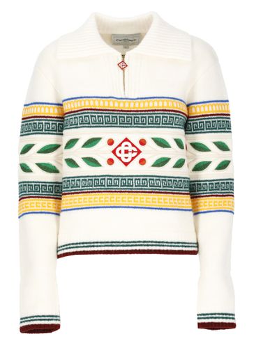 Casablanca Laurel Olympique Sweater - Casablanca - Modalova