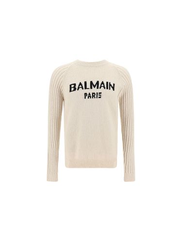Balmain Crewneck Sweater - Balmain - Modalova
