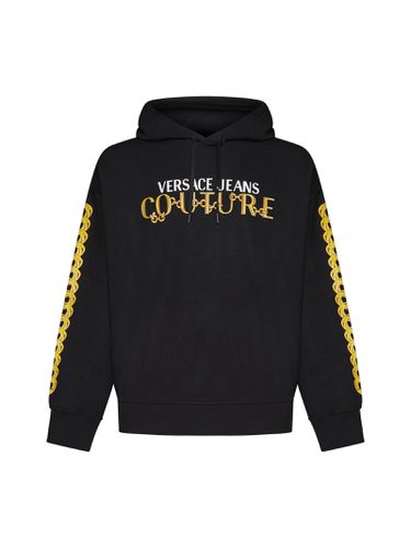 Chain Logo Hoodie - Versace Jeans Couture - Modalova