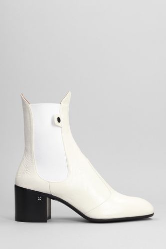 Low Heels Ankle Boots In Leather - Laurence Dacade - Modalova