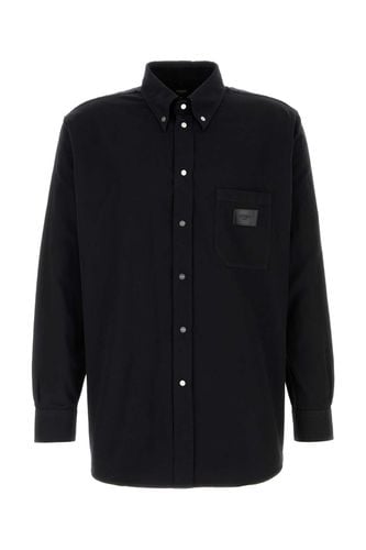 Fendi Black Oxford Shirt - Fendi - Modalova