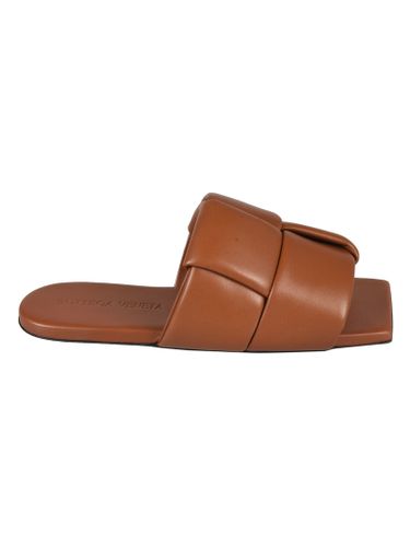 Bottega Veneta Patch Flat Sandals - Bottega Veneta - Modalova