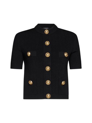 Balmain Knitted Viscose Cardigan - Balmain - Modalova