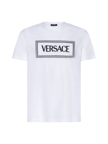 Versace T-shirt With Logo - Versace - Modalova