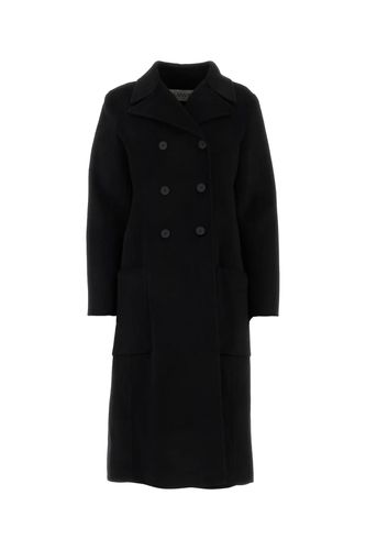 Lanvin Black Cashmere Coat - Lanvin - Modalova