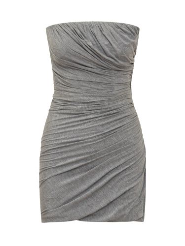 Draped Bustier Mini Dress - The Attico - Modalova