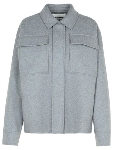 Jil Sander Grey Wool Blend Shirt - Jil Sander - Modalova