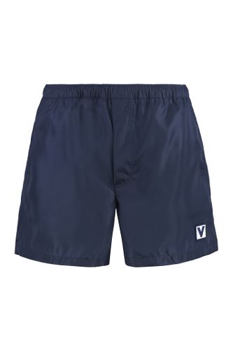 Nylon Swim Shorts - Valentino Garavani - Modalova