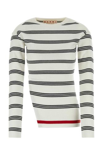 Marni Embroidered Cotton Sweater - Marni - Modalova