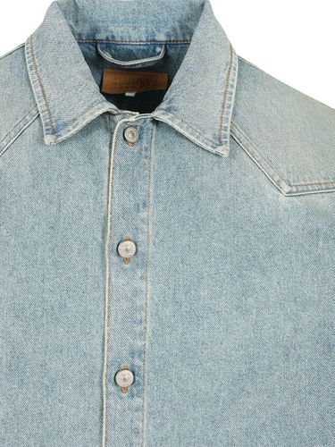 Short Sleeve Denim Shirt - MM6 Maison Margiela - Modalova