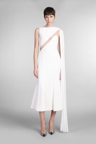 David Koma Dress In White Viscose - David Koma - Modalova