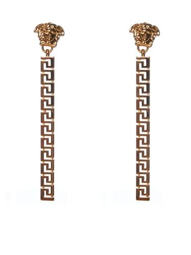 Versace greca Pendant Earrings - Versace - Modalova
