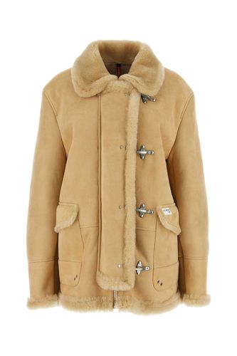 Fay Beige Shearling Jacket - Fay - Modalova