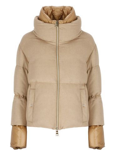 Herno Two-material Puffer Jacket - Herno - Modalova