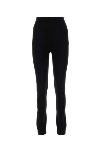 Black Cashmere Leggings - Saint Laurent - Modalova