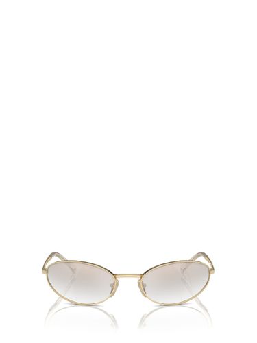 Pr A59s Pale Gold Sunglasses - Prada Eyewear - Modalova