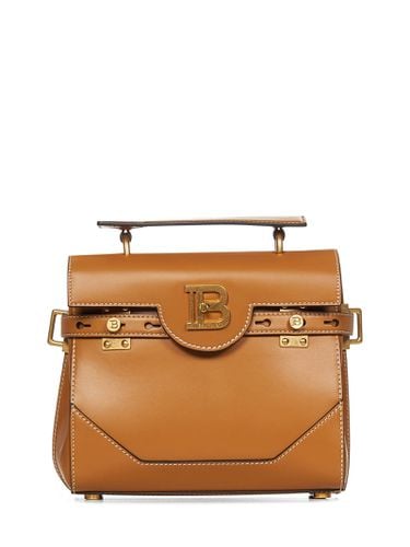 Bbuzz 23 Hand Bag In Beige Leather - Balmain - Modalova