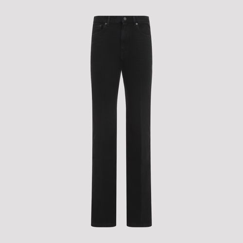 Mid Rise Straight Jeans - Saint Laurent - Modalova