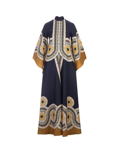 Magnifico Dress In Mudejar Placée Silk Twill - La DoubleJ - Modalova