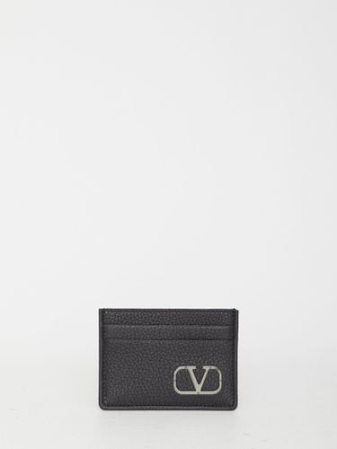 Leather Card Holder - Valentino Garavani - Modalova