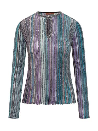 Sweater With Striped Pattern - Missoni - Modalova