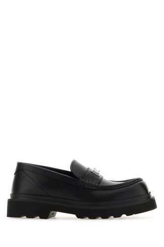 Leather Loafers - Dolce & Gabbana - Modalova