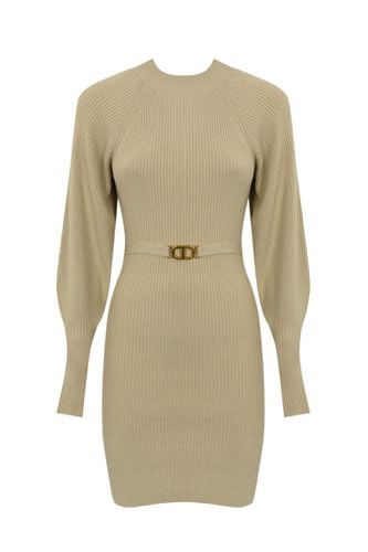 TwinSet Ribbed Dress With Belt - TwinSet - Modalova