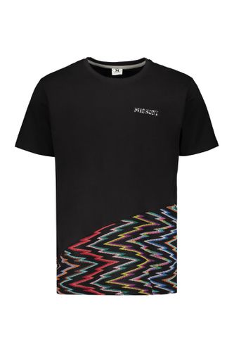 Missoni Logo Cotton T-shirt - Missoni - Modalova