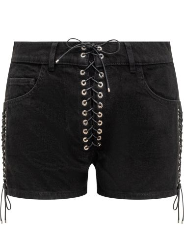 Double Laced Up Shorts - Ludovic de Saint Sernin - Modalova