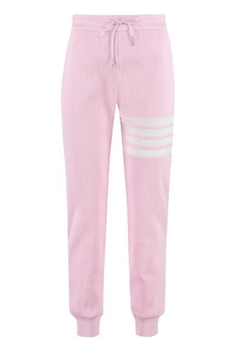 Thom Browne Cotton Piqué Trousers - Thom Browne - Modalova