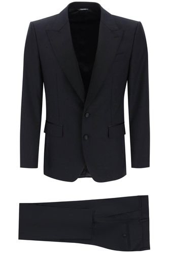 Single-breasted Pressed Crease Tailored Suit - Dolce & Gabbana - Modalova