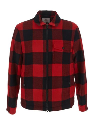 Sherpa Timber Check Overshirt - Woolrich - Modalova