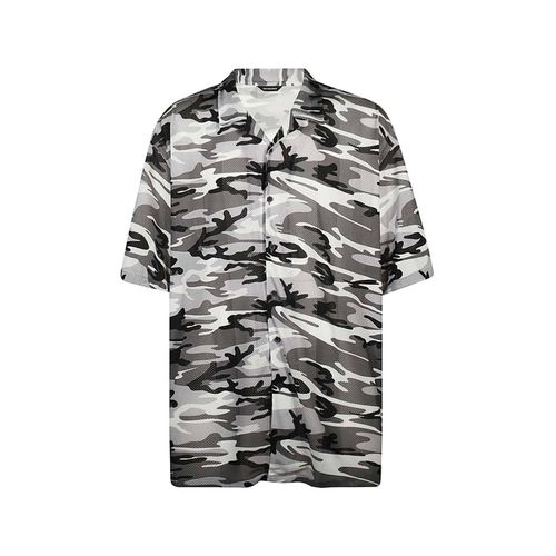 Balenciaga Camouflage Print Shirt - Balenciaga - Modalova