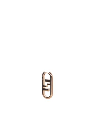 Fendi Gold Metal Earring - Fendi - Modalova