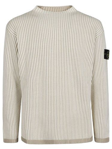 Logo Patch Crewneck Jumper - Stone Island - Modalova