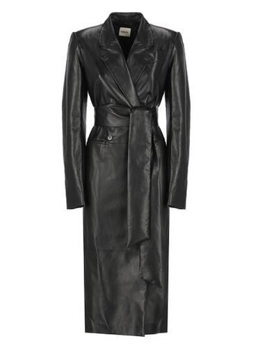 Khaite Leather Coat - Khaite - Modalova