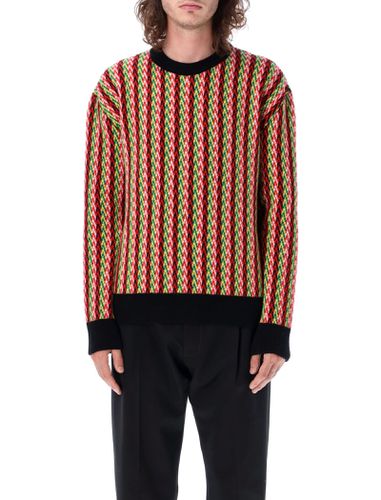 Lanvin Chevron Knit Sweater - Lanvin - Modalova