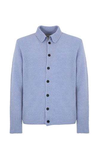 Amaranto Wool And Cashmere Cardigan - Amaranto - Modalova