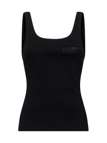 Strap-detailed Open-back Tank Top - MM6 Maison Margiela - Modalova