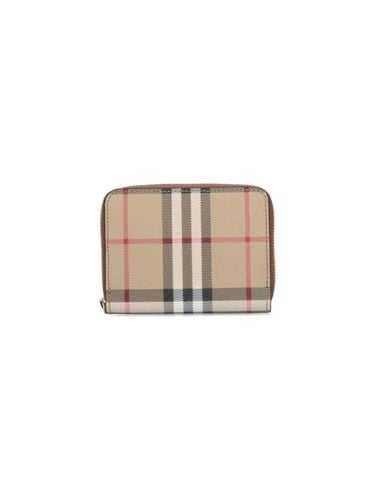 Burberry vintage Check Zip Wallet - Burberry - Modalova