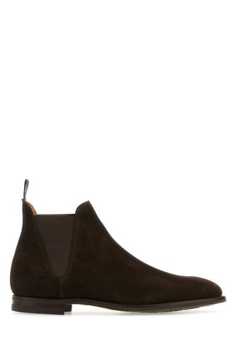 Brown Suede Chelsea 8 Ankle Boots - Crockett & Jones - Modalova