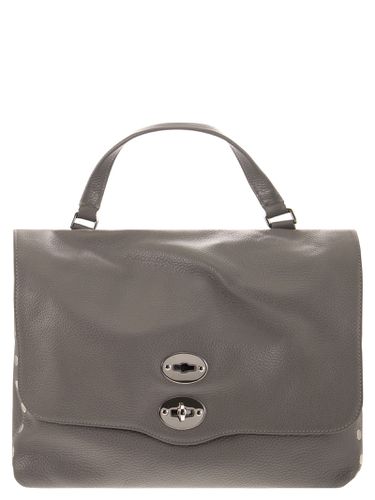 Z0130 Grey Postina Daily Giorno M Handbag - Zanellato - Modalova