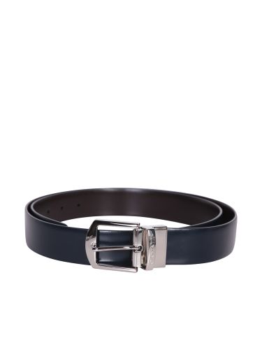 Canali Dual-tone Blue/black Belt - Canali - Modalova