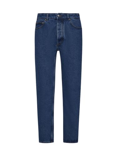 Lw Monogram Straight Jeans - Palm Angels - Modalova