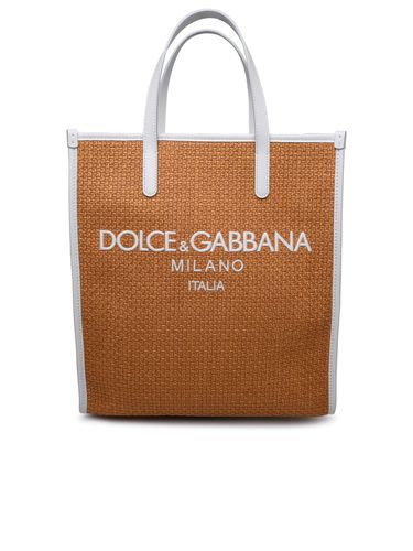 Logo Embroidered Tote Bag - Dolce & Gabbana - Modalova