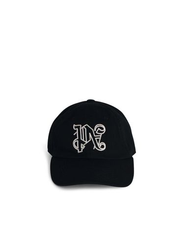 Palm Angels Black Cotton Cap - Palm Angels - Modalova