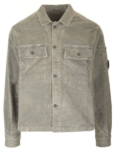 C. P. Company Lens Detailed Corduroy Overshirt - C.P. Company - Modalova